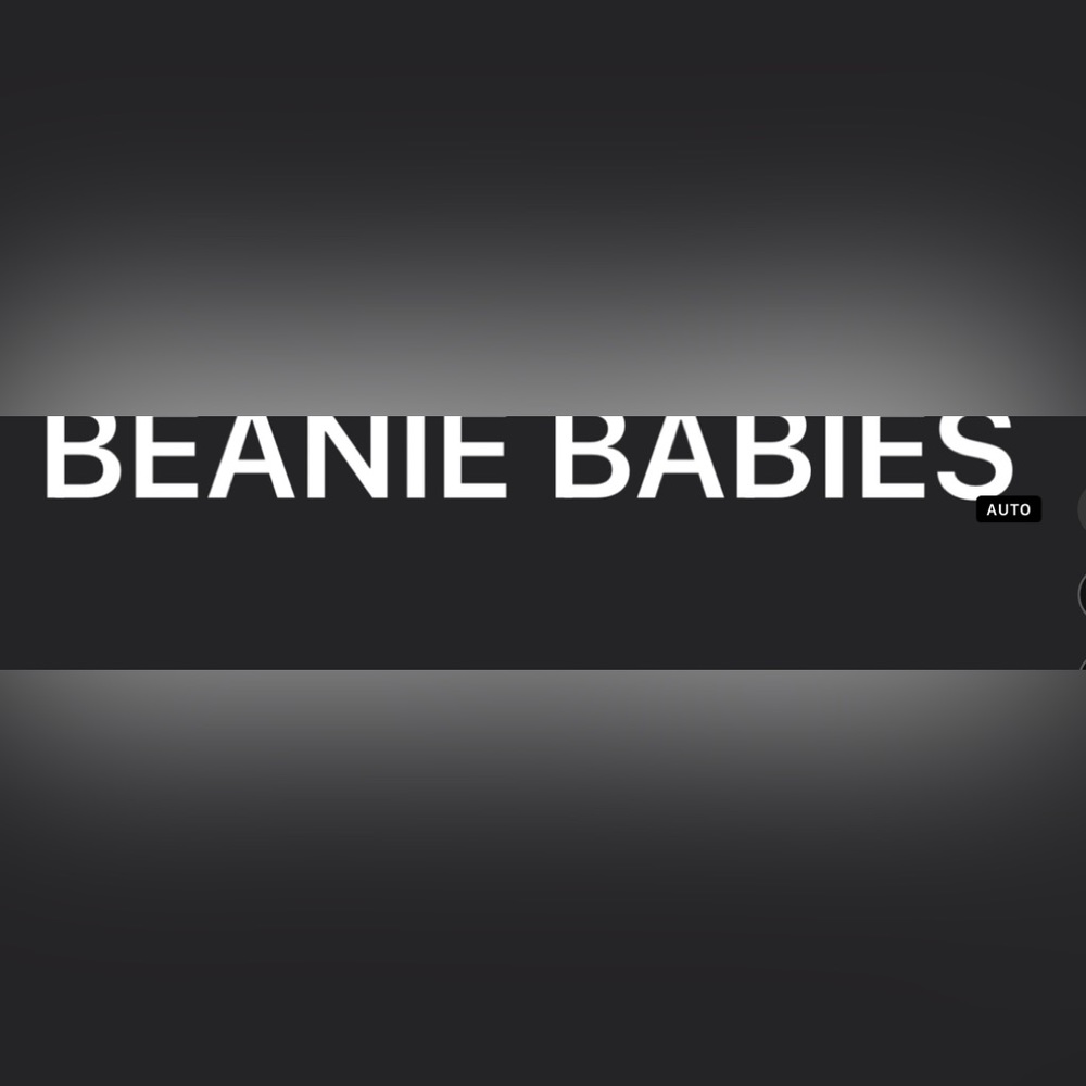 Beanie baby sign